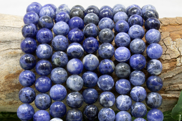 Sodalite Polished 10mm Round