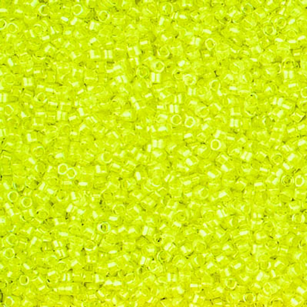 Delicas Size 11 Miyuki Seed Beads -- 2031 Luminous Limeade