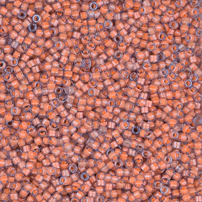 Delicas Size 11 Miyuki Seed Beads -- 2042 Luminous Sea Coral