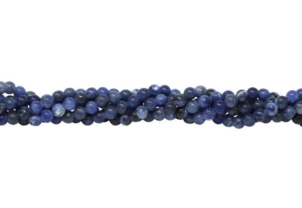 Sodalite Polished 4mm Round