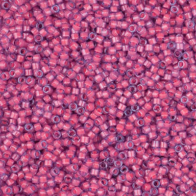 Delicas Size 11 Miyuki Seed Beads -- 2048 Luminous Pink Taffy 