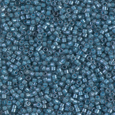 Delicas Size 11 Miyuki Seed Beads -- 2054 Luminous Dusk Blue 