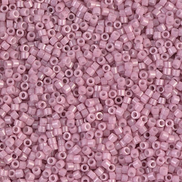 Delicas Size 11 Miyuki Seed Beads -- 210 Opaque Old Rose Luster