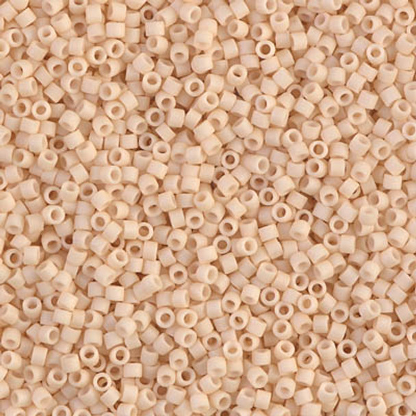 Delicas Size 11 Miyuki Seed Beads -- 353 Dark Cream Matte