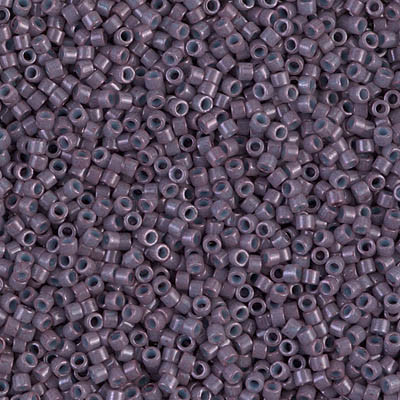 Delicas Size 11 Miyuki Seed Beads -- 662 Dyed Dark Mauve