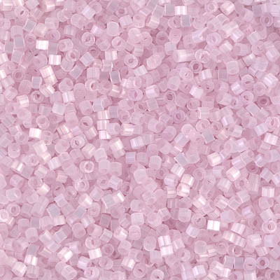 Delicas Size 11 Miyuki Seed Beads -- 675 Pale Rose Silk Satin