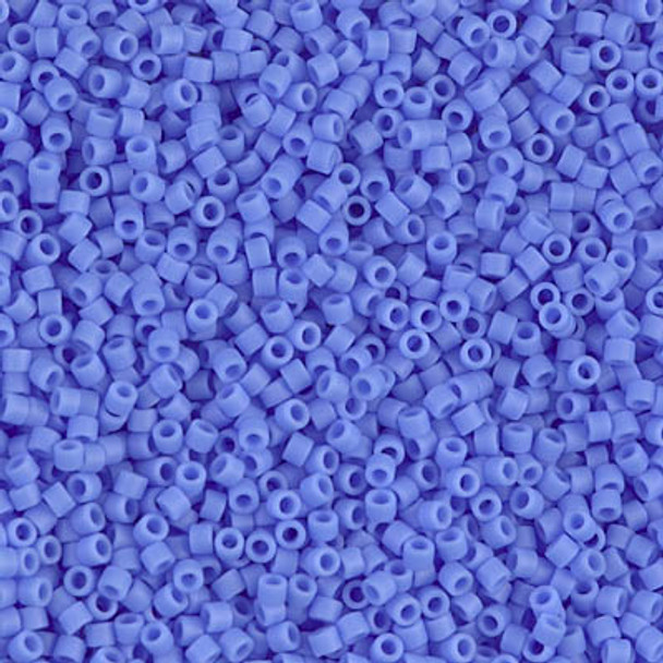 Delicas Size 11 Miyuki Seed Beads -- 760 Opaque Light Sapphire Matte