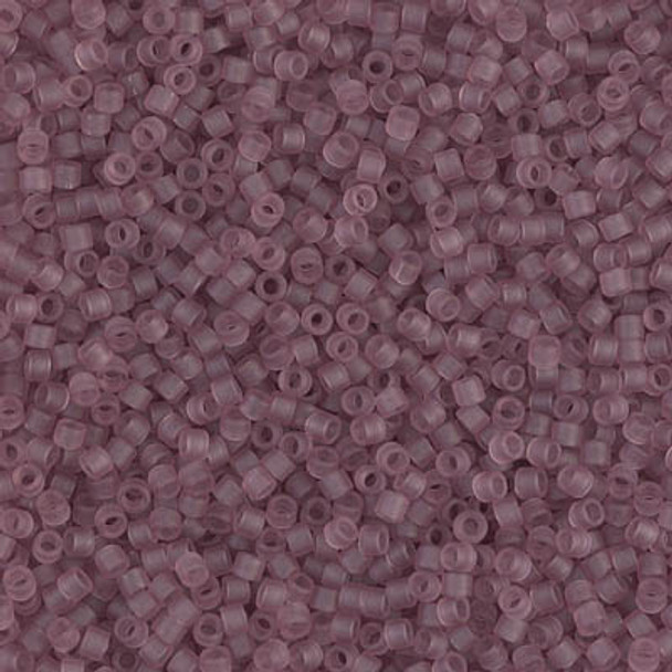 Delicas Size 11 Miyuki Seed Beads -- 765 Transparent Lilac Matte