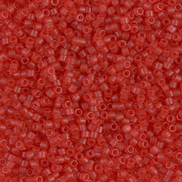 Delicas Size 11 Miyuki Seed Beads -- 779 Dyed Transparent Watermelon