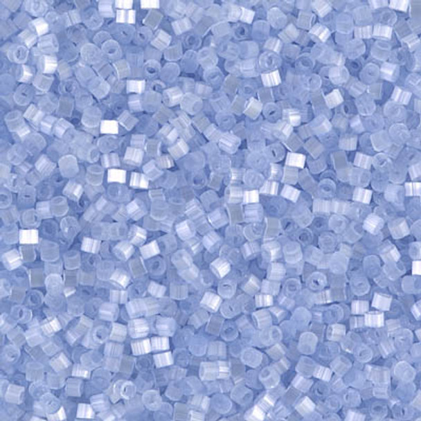 Delicas Size 11 Miyuki Seed Beads -- 831 Light Blue Silk Satin