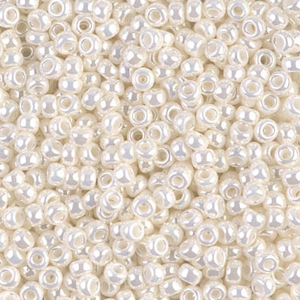 Size 8 Miyuki Seed Beads -- 591 Pearl Ceylon