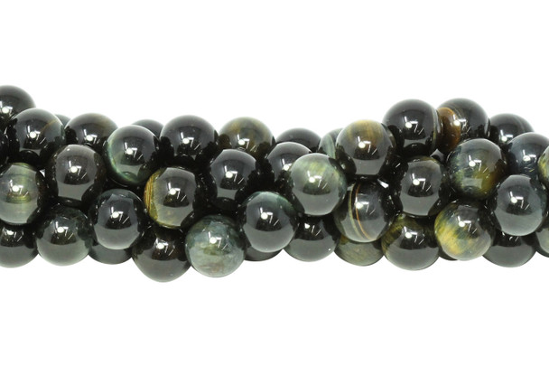 Blue Tiger Eye Grade A Polished 10mm Round