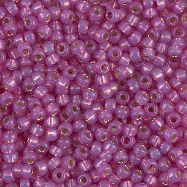 Size 8 Miyuki Seed Beads -- 4246 Duracoat Lilac / Silver Lined