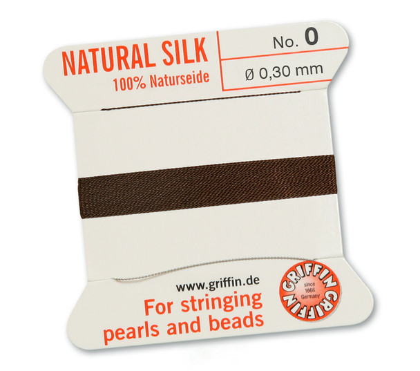 Griffin® Silk Cord Brown #0