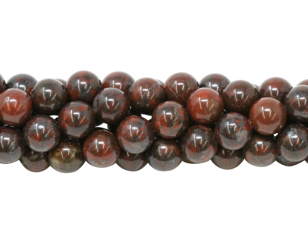 Poppy Jasper Polished 8mm Round