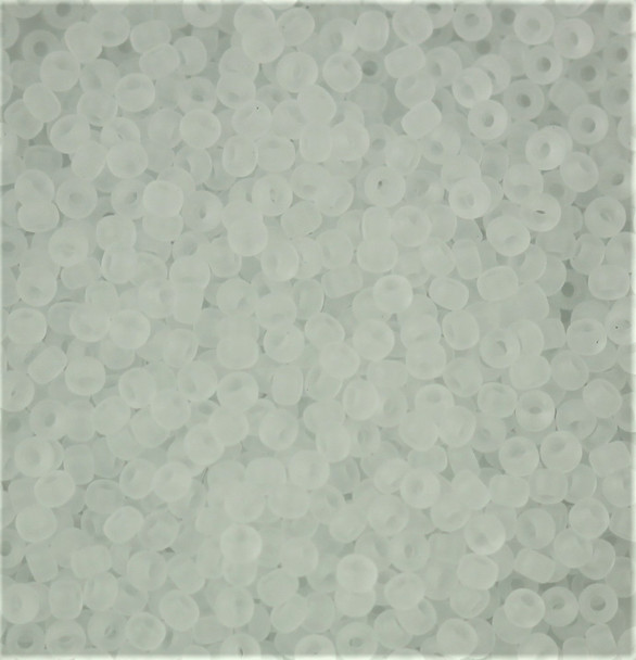Size 11 Miyuki Seed Beads -- 131F Crystal Matte