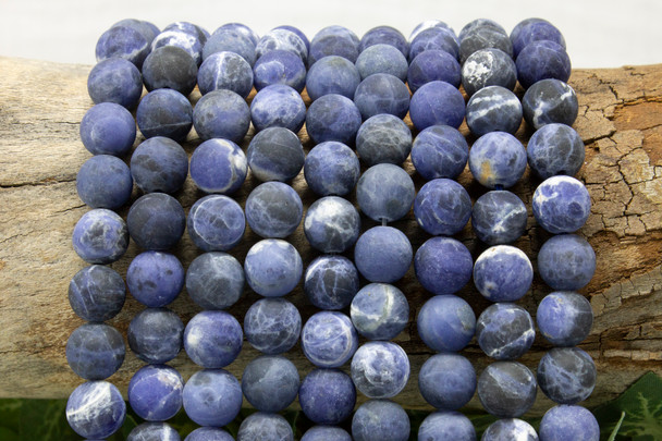 Sodalite Matte 10mm Round