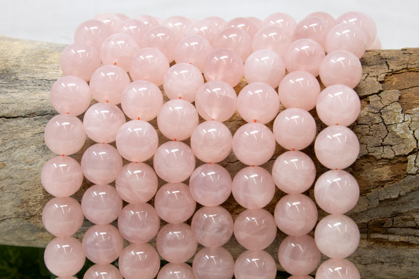 Rose Quartz Polished 12mm Round