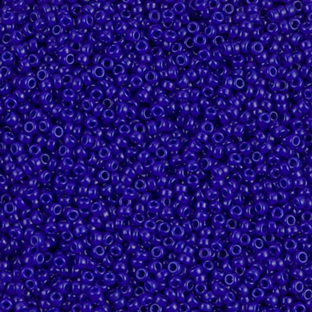 Size 11 Miyuki Seed Beads -- 414 Opaque Cobalt