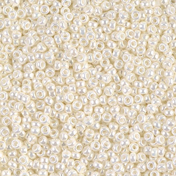 Size 11 Miyuki Seed Beads -- 591 Pearl Ceylon