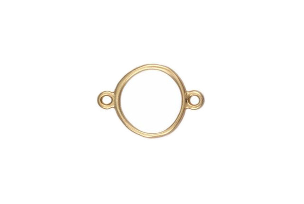 Small Organic Circle Connector - Vermeille