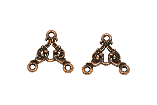 Copper Plated 16.9x15mm Empire Link