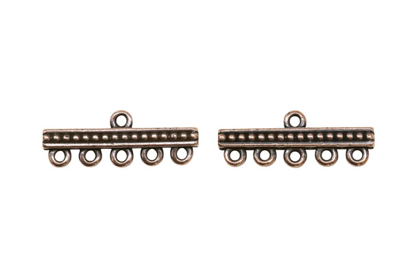 Copper Plated 9.7x26.2mm 5 to 1 Link