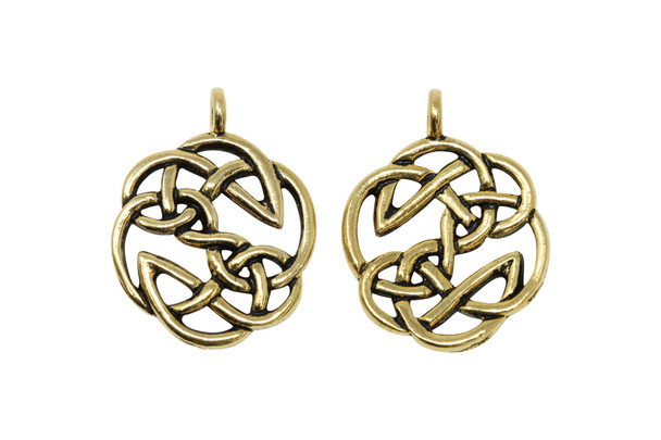 Open Knot  - Gold Plated