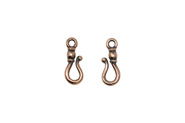 Copper Plated 9x19.25mm Classic Hook