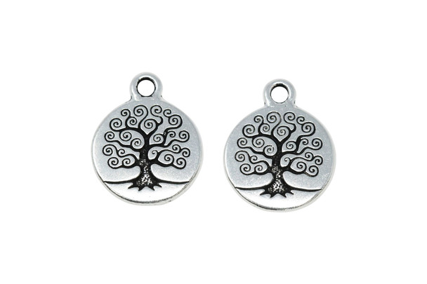 Small Tree of Life - Silver Plated