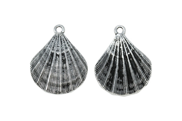 Scallop Shell - Silver Plated