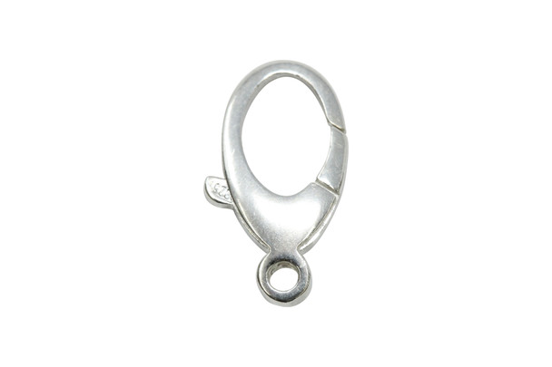 Sterling Silver 9x17mm Oval Clasp