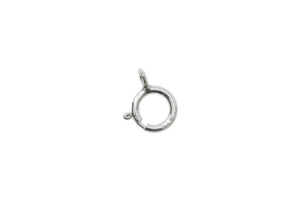 Sterling Silver 6mm Spring Ring