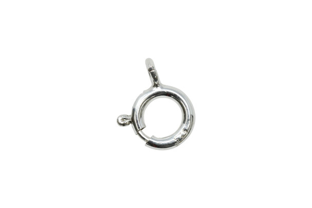 Sterling Silver 8mm Spring Ring