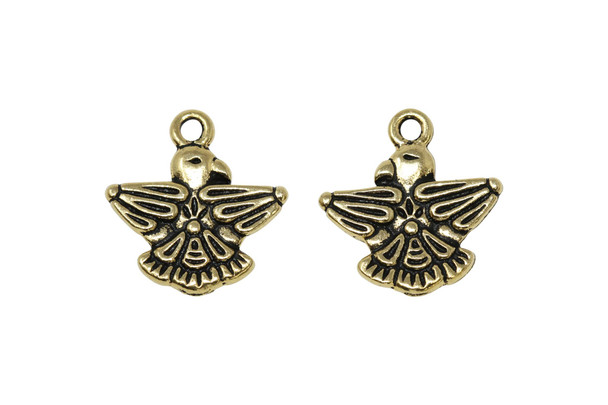 Gold Plated 18.2x19.2mm Thunderbird Charm