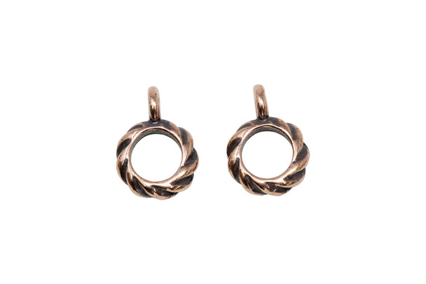 Copper Plated Twist Bail