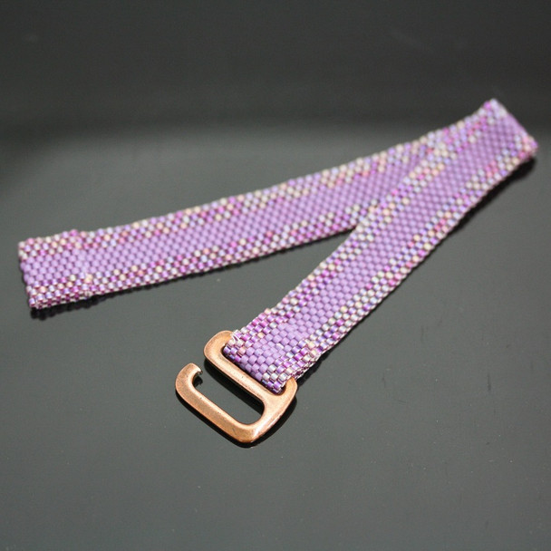 Peyote Stitch Bracelet - Purple