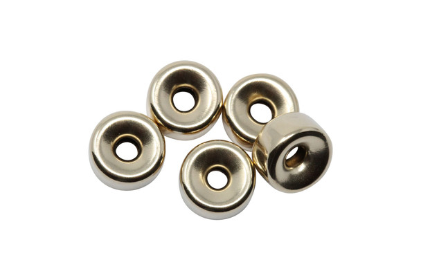 14K Gold Filled 7mm Rondel Beads - 5 Pieces