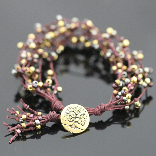 Tree of Life Bracelet Kit - Shiraz Sparkle