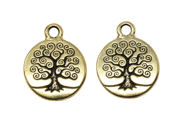 Small Tree of Life - Gold Plated
