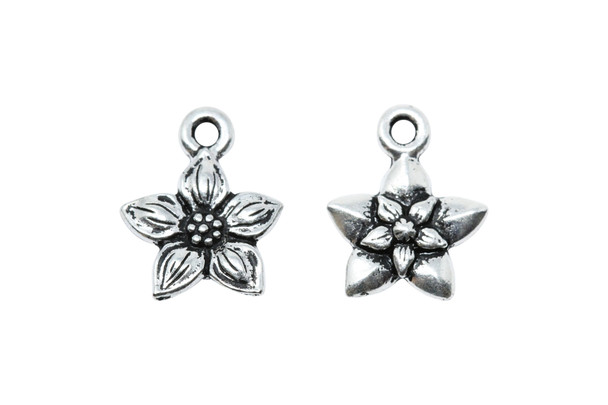 Jasmine Charm - Silver Plated