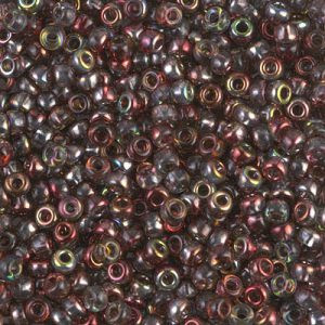 Size 8 Miyuki Seed Beads -- 4573 Crystal Magic Red-Brown
