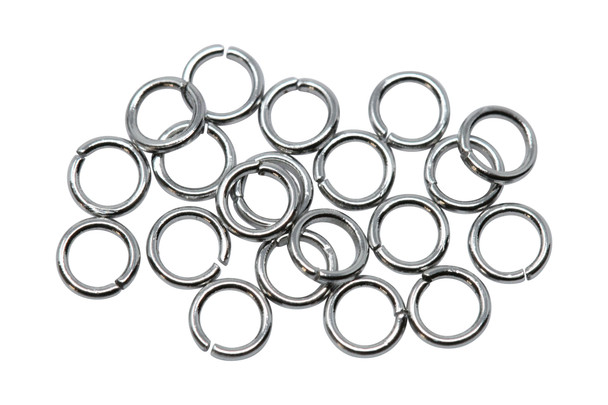 Stainless Steel 3.5mm 22 Gauge OPEN Jump Rings - 20 Pieces