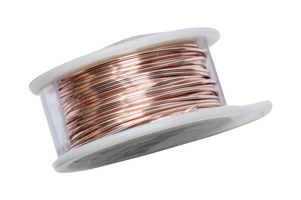 22 Gauge Craft Wire 8 Yards - Rose Gold