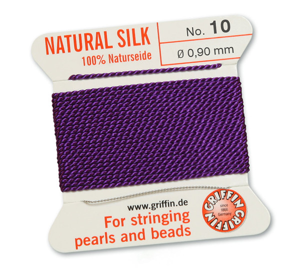 Griffin® Silk Cord Amethyst #10