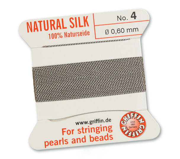 Griffin® Silk Cord Grey #4
