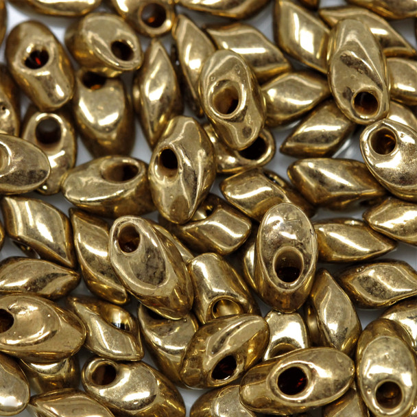 4x7mm Magatamas -- 457 Metallic Light Bronze