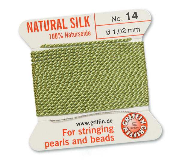Griffin® Silk Cord Jade #14
