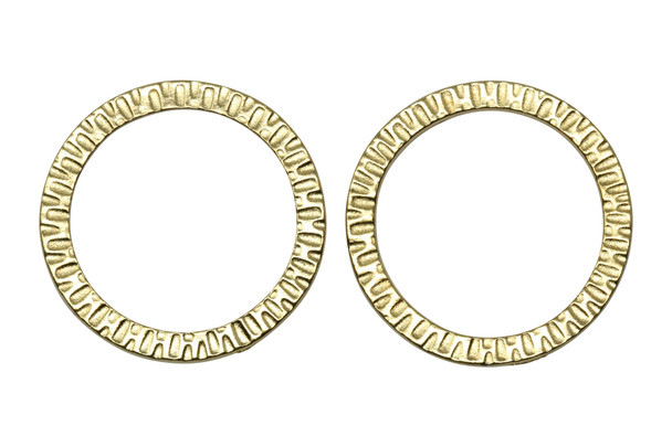 1.25-inch Radiant Ring - Gold Plated