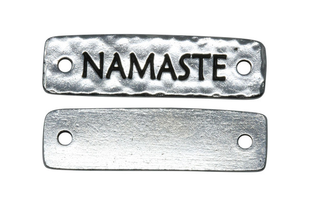 Namaste Link - Silver Plated